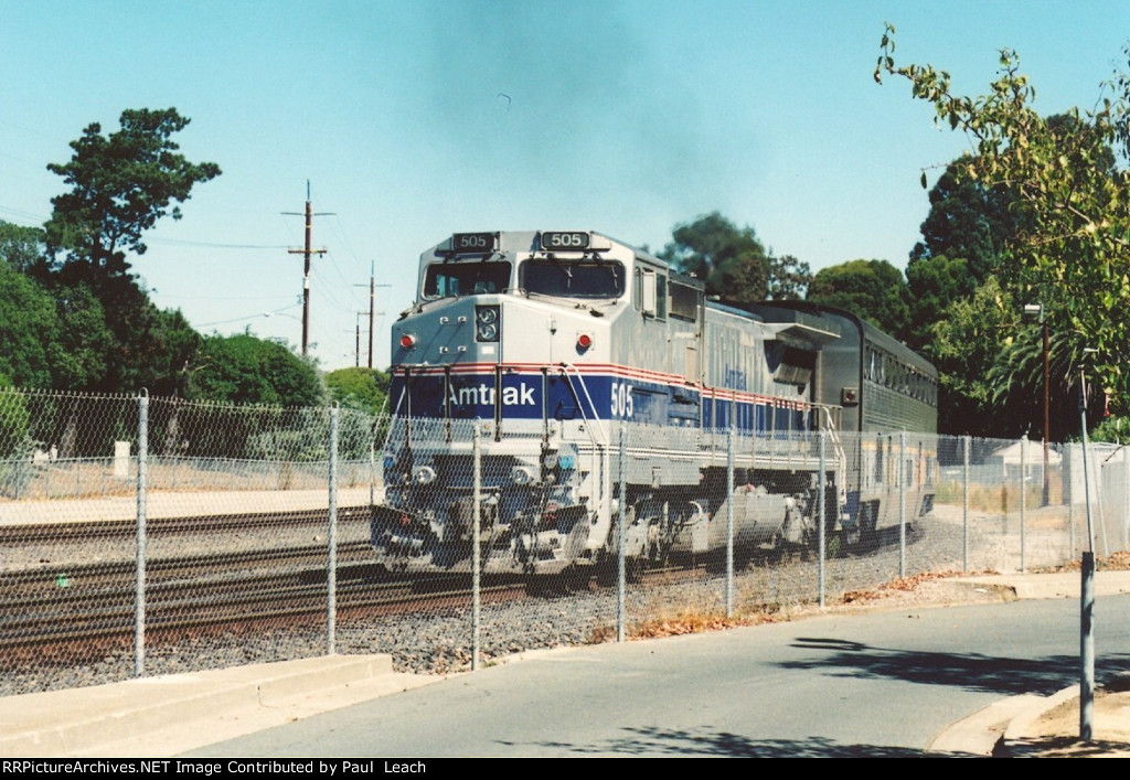 Shoving east out of the station